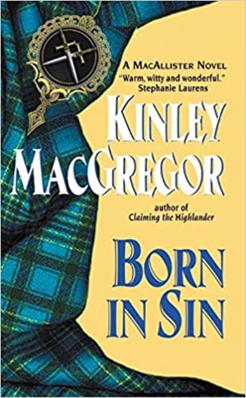 Book cover for "Born in Sin" by Sherrilyn Kenyon