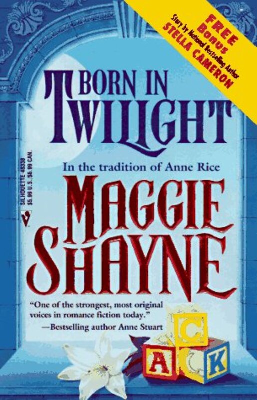Book cover for "Born in Twilight" by Maggie Shayne