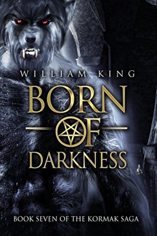 Book cover for "Born of Darkness" by William King