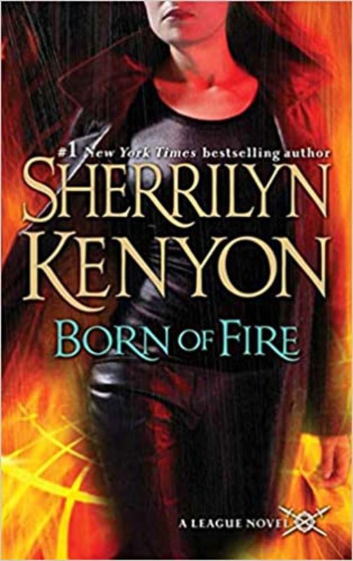 Book cover for "Born of Fire" by Sherrilyn Kenyon