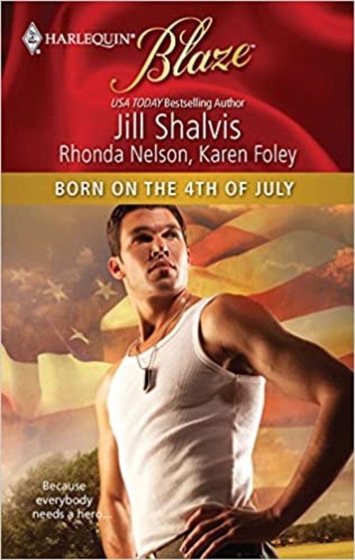 Book cover for "Born on the 4th of July" by Jill Shalvis