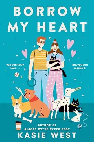 Book cover for "Borrow My Heart" by Kasie West