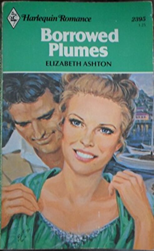 Book cover for "Borrowed Plumes" by Elizabeth Ashton