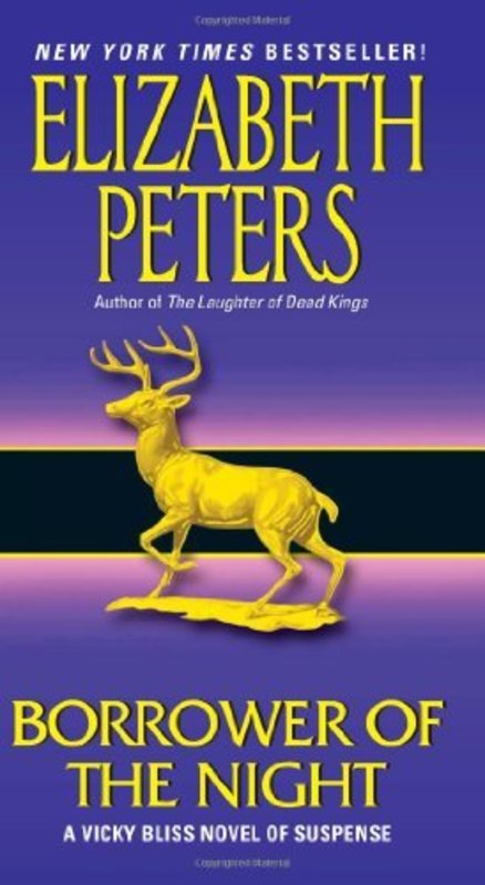 Book cover for "Borrower of the Night" by Elizabeth Peters