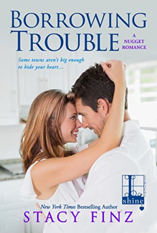 Book cover for "Borrowing Trouble" by Stacy Finz