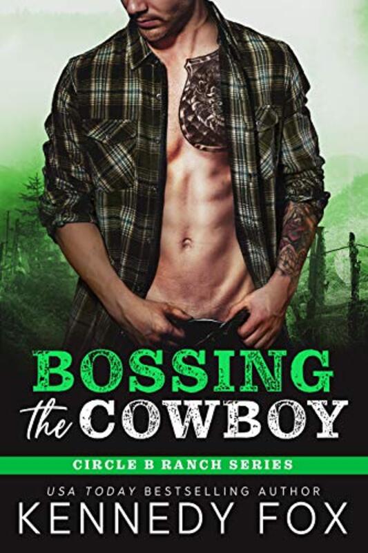 Book cover for "Bossing the Cowboy" by Kennedy Fox