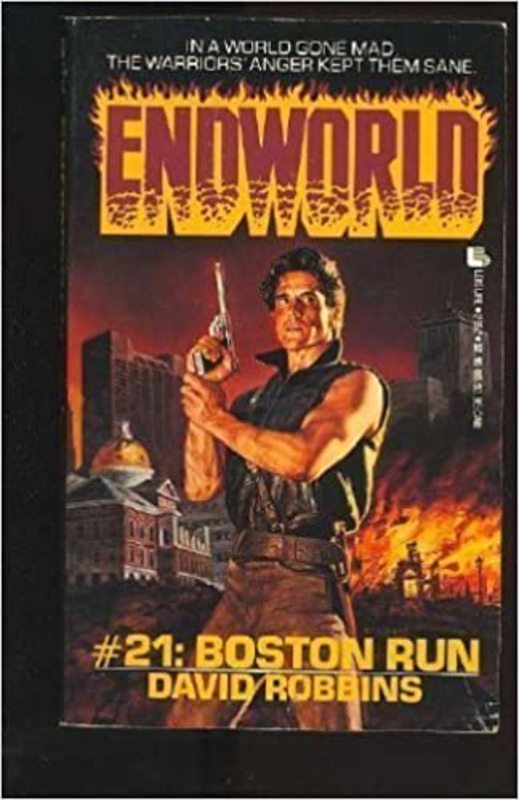 Book cover for "Boston Run" by David Robbins