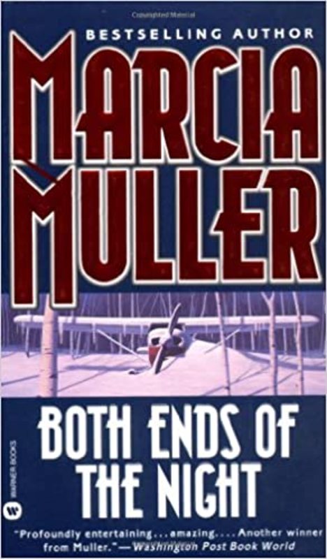 Book cover for "Both Ends of the Night" by Marcia Muller