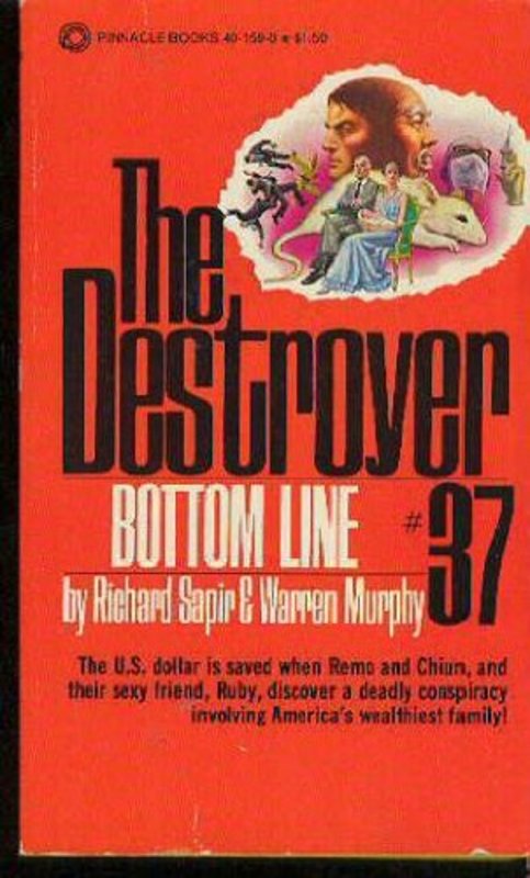 Book cover for "Bottom Line" by Warren Murphy