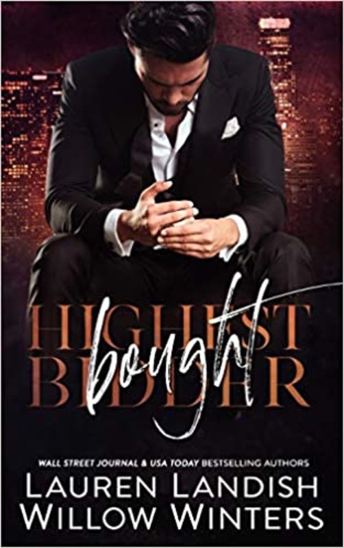 Book cover for "Bought" by Willow Winters