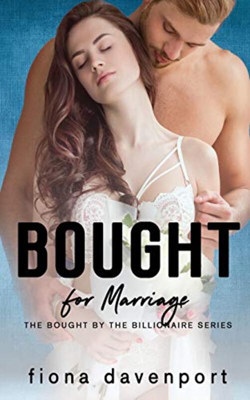 Book cover for "Bought for Marriage" by Fiona Davenport