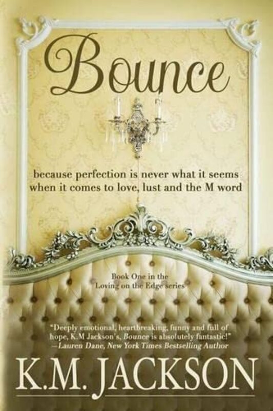 Book cover for "Bounce" by KM Jackson