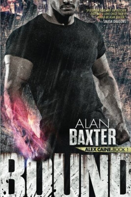 Book cover for "Bound" by Alan Baxter