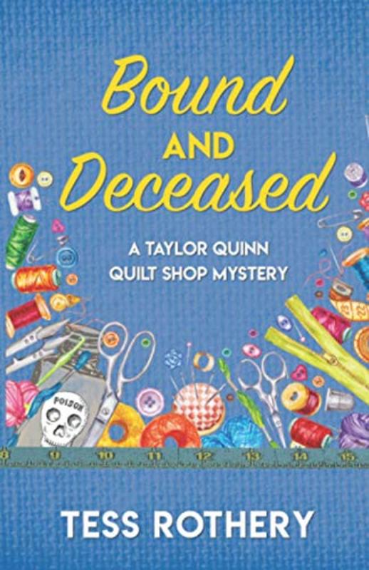 Book cover for "Bound and Deceased" by Tess Rothery