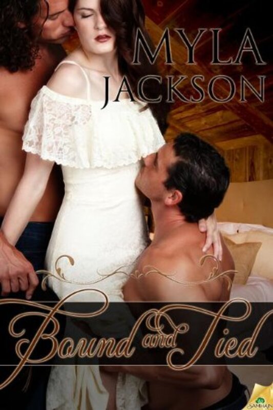 Book cover for "Bound and Tied" by Myla Jackson