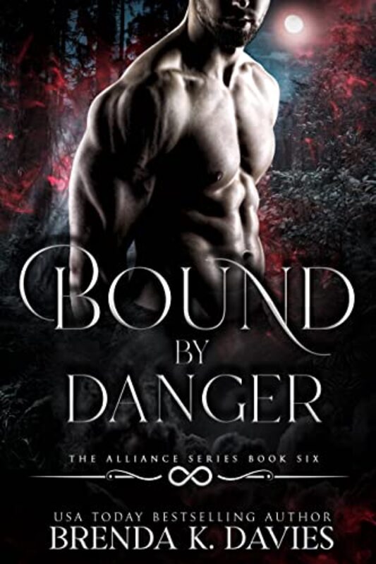 Book cover for "Bound by Danger" by Brenda K Davies