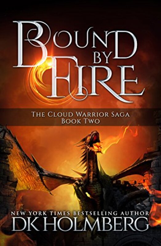 Book cover for "Bound by Fire" by DK Holmberg