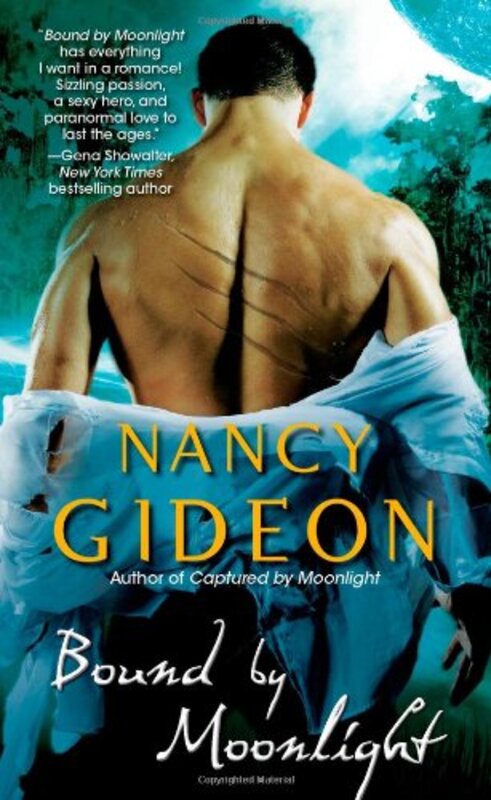 Book cover for "Bound by Moonlight" by Nancy Gideon