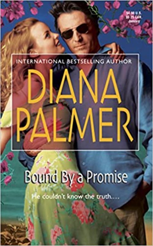 Book cover for "Bound by a Promise" by Diana Palmer