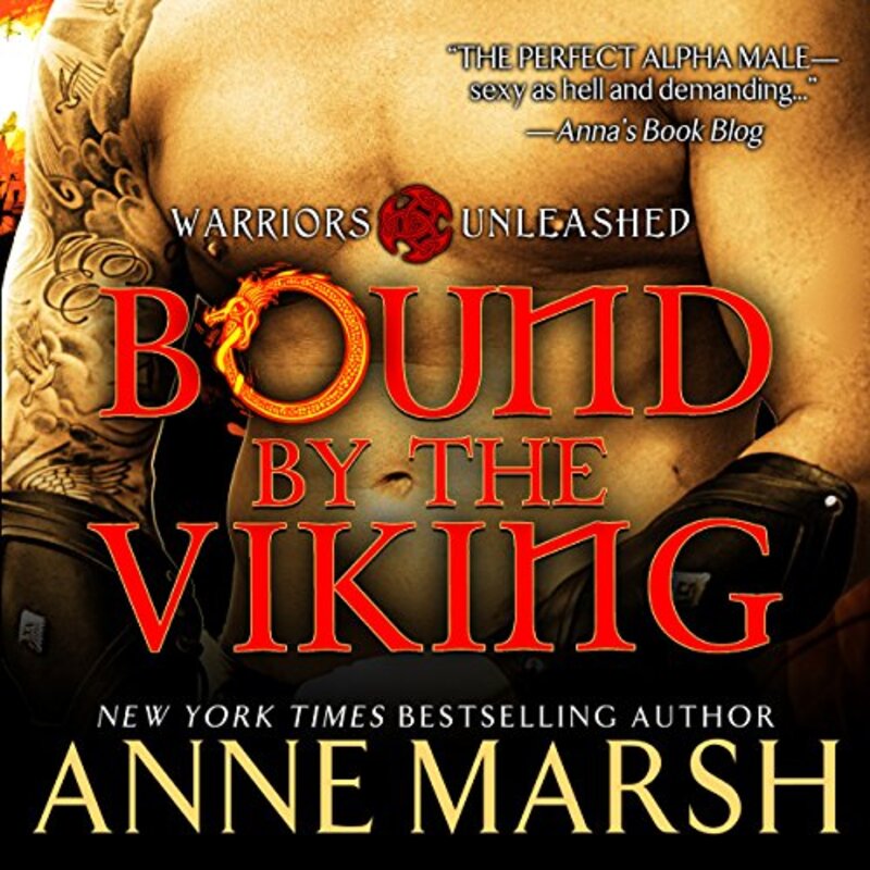 Book cover for "Bound by the Viking" by Anne Marsh