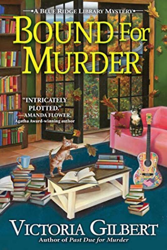 Book cover for "Bound for Murder" by Victoria Gilbert