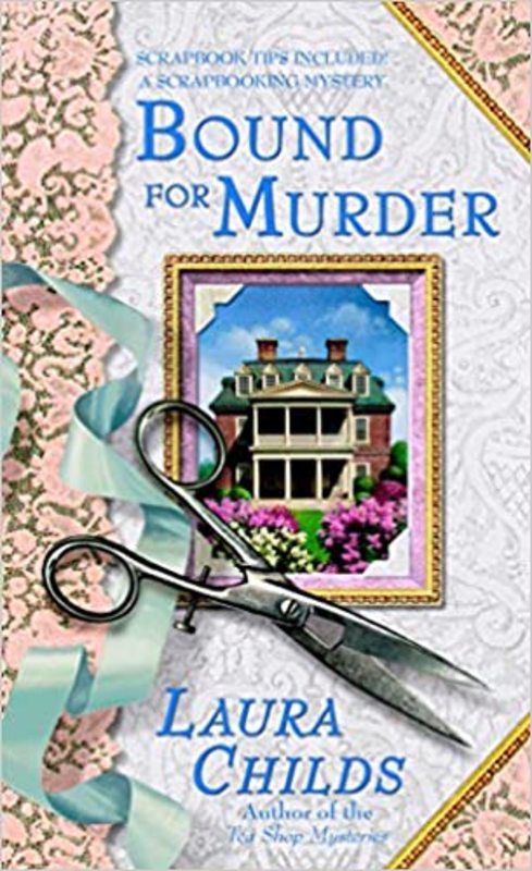 Book cover for "Bound for Murder" by Laura Childs