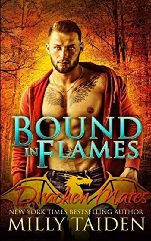 Book cover for "Bound in Flames" by Milly Taiden