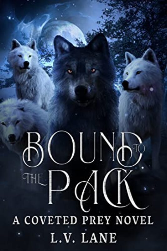 Book cover for "Bound to the Pack" by LV Lane