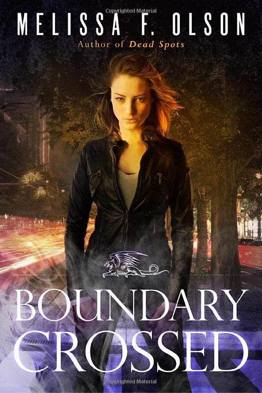 Book cover for "Boundary Crossed" by Melissa F Olson