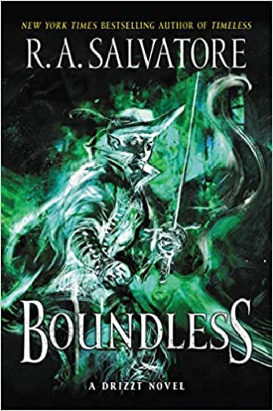 Book cover for "Boundless" by RA Salvatore