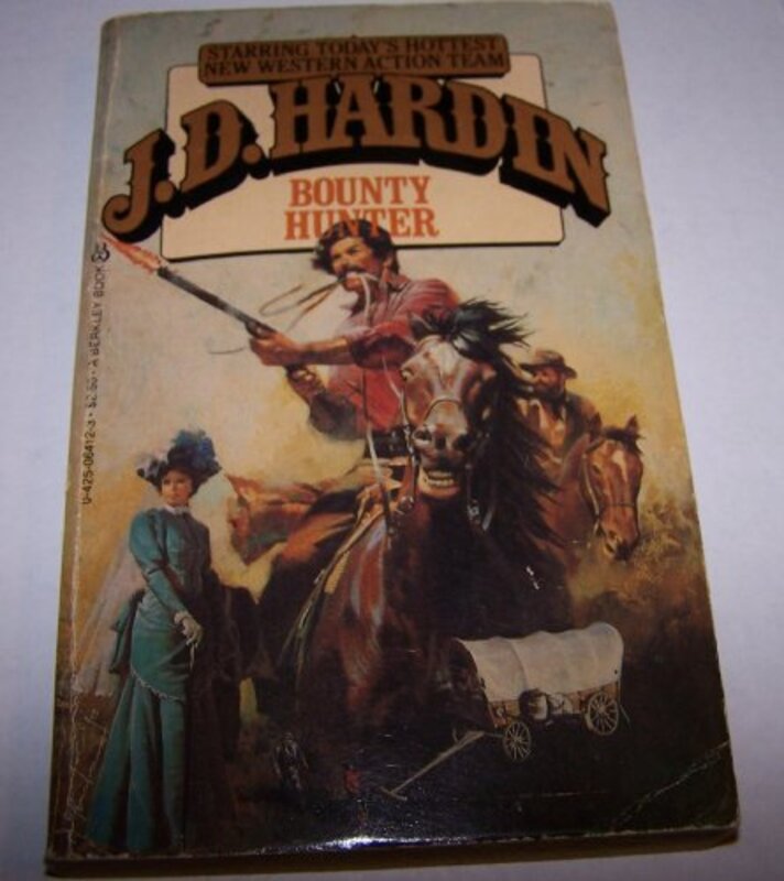 Book cover for "Bounty Hunter" by JD Hardin
