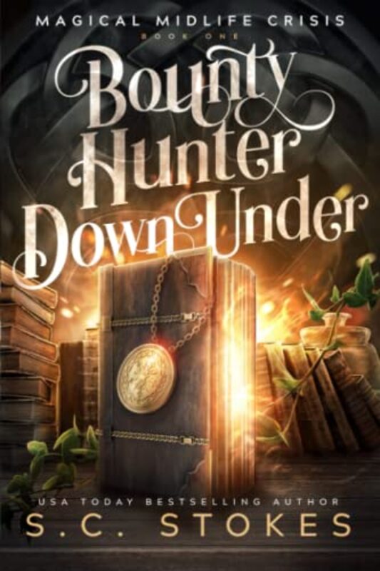 Book cover for "Bounty Hunter Down Under" by SC Stokes