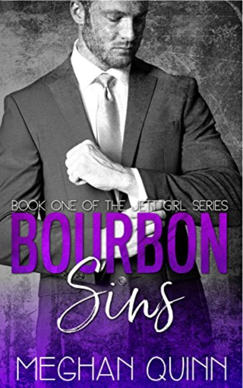 Book cover for "Bourbon Sins" by Meghan Quinn