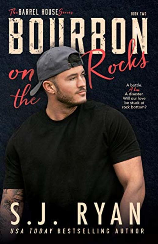 Book cover for "Bourbon on the Rocks" by Shari J Ryan