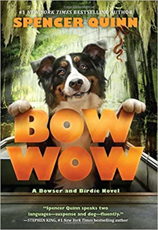 Book cover for "Bow Wow" by Spencer Quinn
