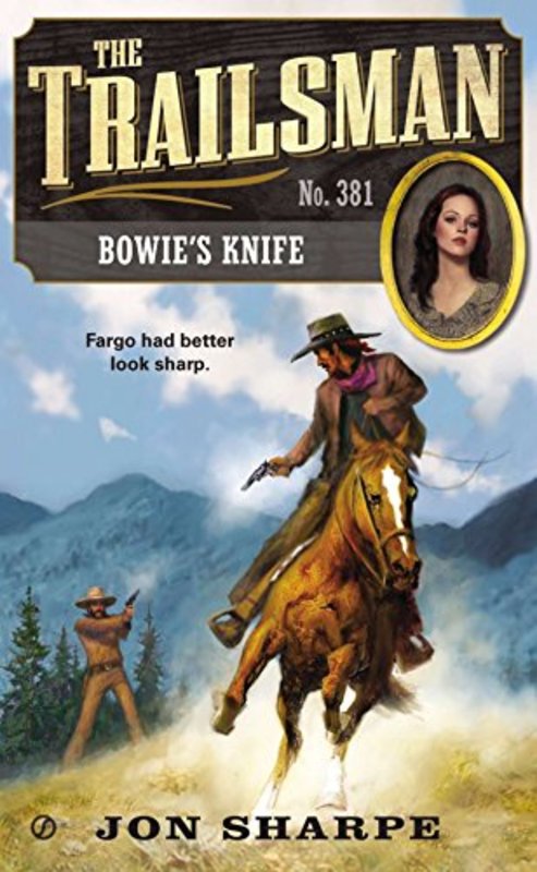 Book cover for "Bowie's Knife" by Jon Sharpe