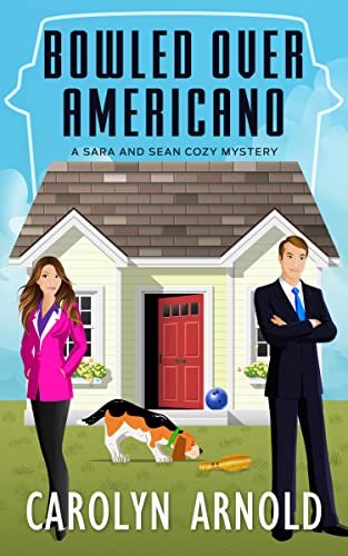 Book cover for "Bowled Over Americano" by Carolyn Arnold