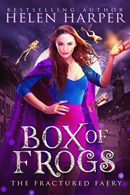 Book cover for "Box of Frogs" by Helen Harper
