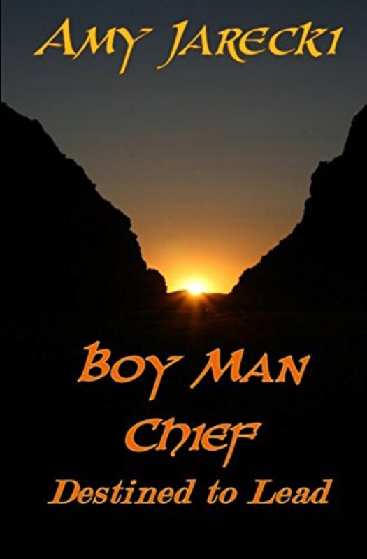 Book cover for "Boy Man Chief" by Amy Jarecki