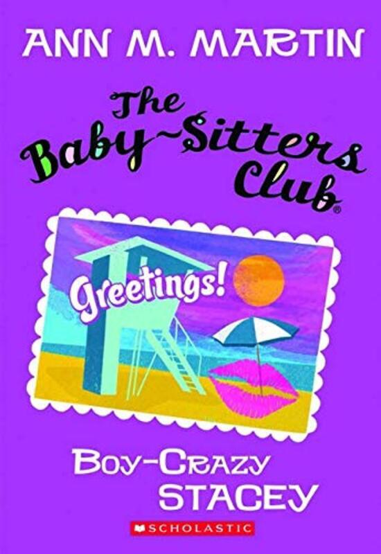 Book cover for "Boy-Crazy Stacey" by Ann M Martin
