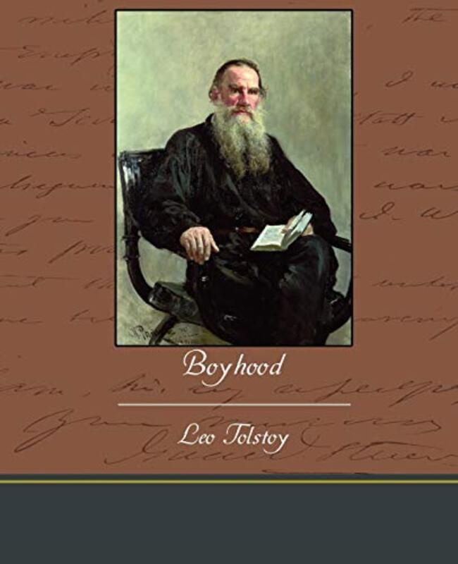 Book cover for "Boyhood" by Leo Tolstoy