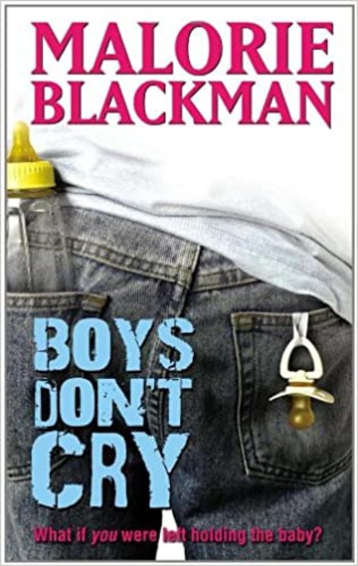 Book cover for "Boys Don't Cry" by Malorie Blackman