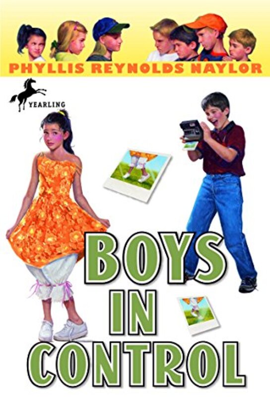 Book cover for "Boys in Control" by Phyllis Reynolds Naylor