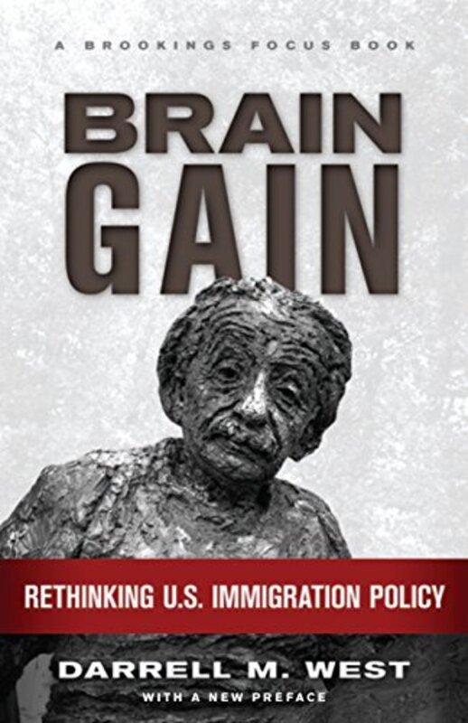 Book cover for "Brain Gain" by Darrell M. West