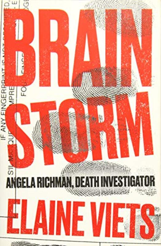 Book cover for "Brain Storm" by Elaine Viets