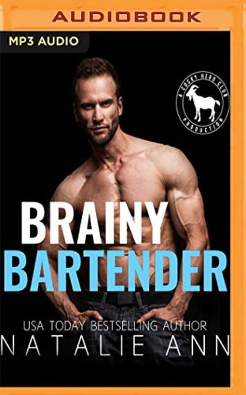 Book cover for "Brainy Bartender" by Natalie Ann