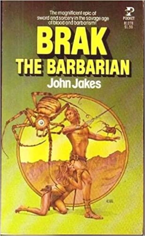 Book cover for "Brak the Barbarian" by John Jakes
