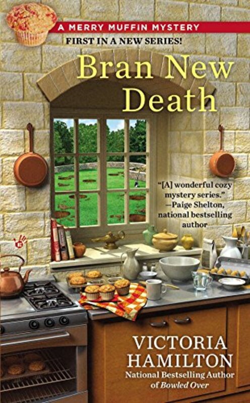 Book cover for "Bran New Death" by Victoria Hamilton