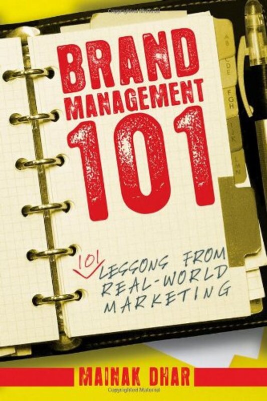 Book cover for "Brand Management 101" by Mainak Dhar