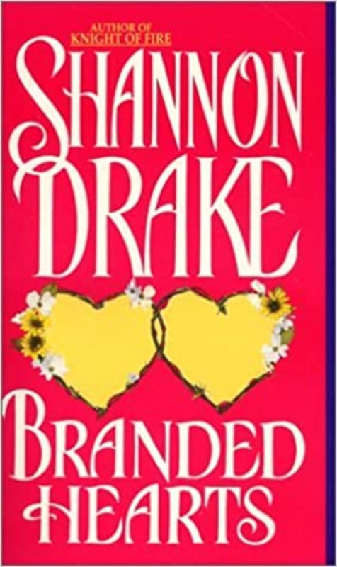 Book cover for "Branded Hearts" by Shannon Drake